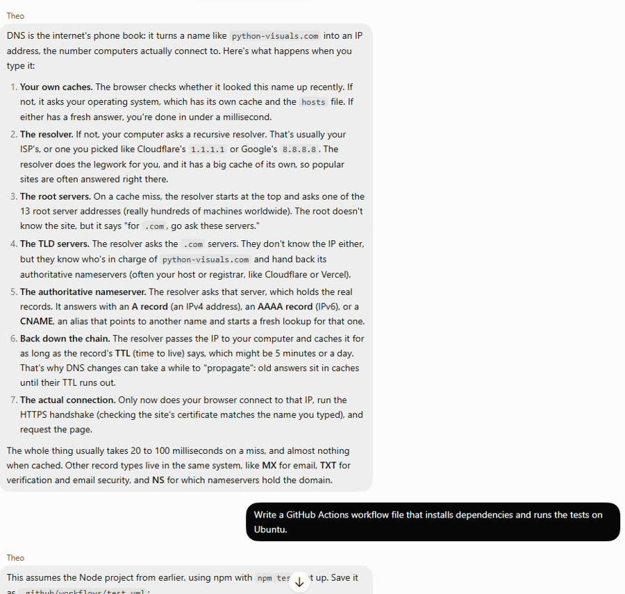 Grok's answers, screenshot 3 of 5
